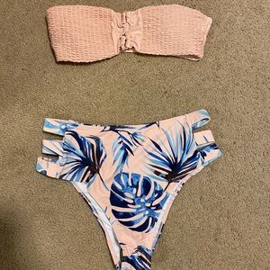 Bonnie Set - Pale Pink Arabella Two Piece Swim Suit (NEVER WORN)
